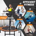 Thumbnail 3 de CLORIS Foldable Fitness Trampoline 48″, 450 lbs rebounder 🏋️♀️