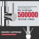 Thumbnail 4 de Cobbe Kitchen Tap: Spring Sink Mixer with Pull‑Down Sprayer 360° ⌚