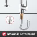 Thumbnail 6 de Cobbe Kitchen Tap: Spring Sink Mixer with Pull‑Down Sprayer 360° ⌚