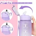 Thumbnail 1 de CodiCile 1L water bottle with straw 🚰