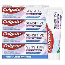 Colgate Sensitive Instant Relief Toothpaste 4-pack 🪥