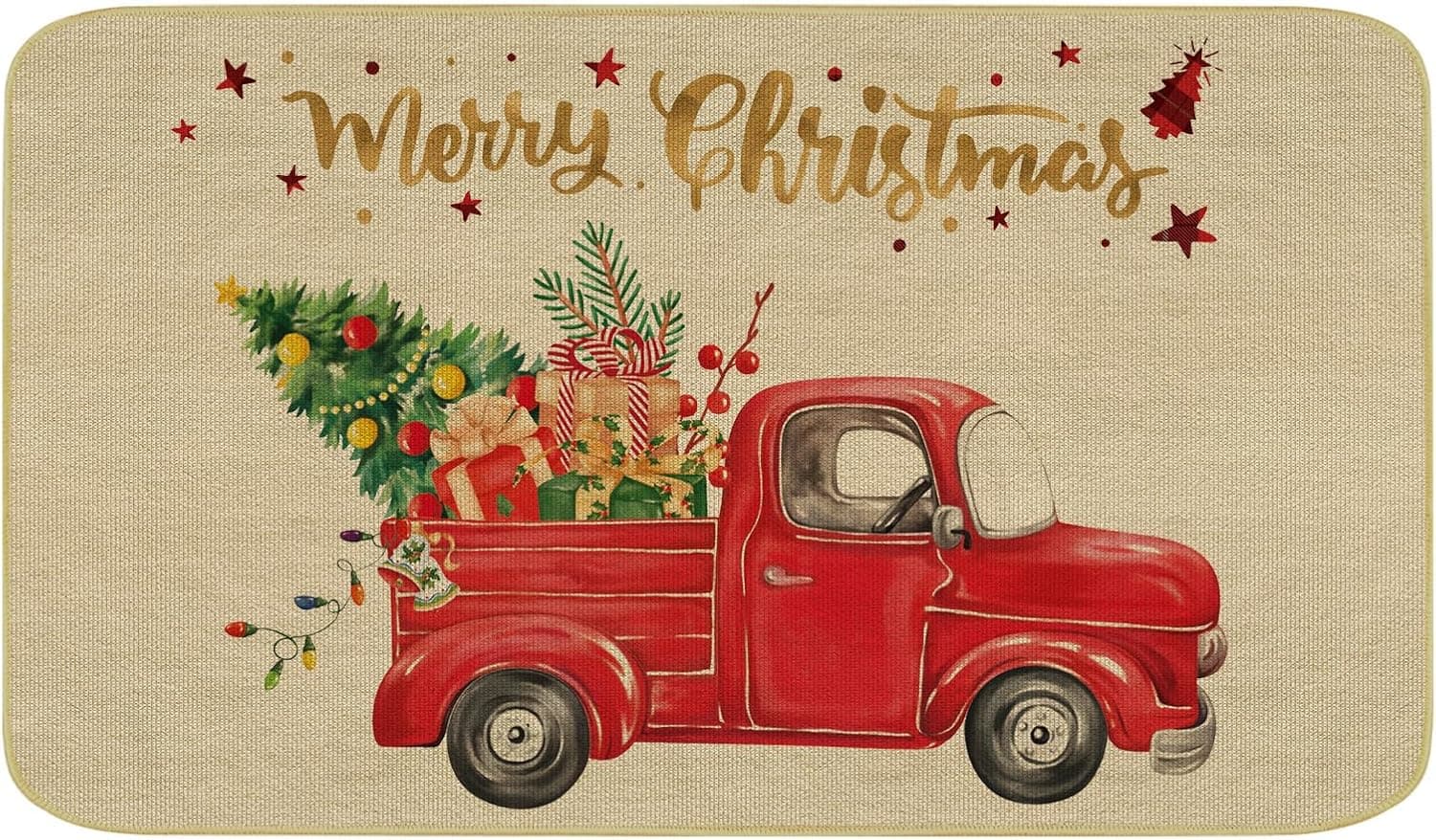 comfoyar Merry Christmas Door Mat 43x75 cm 🧼