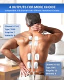 Thumbnail 1 de Comfytemp 4 Channel TENS Machine with 24 Modes 🔋