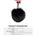 Thumbnail 3 de comica Fur Windscreen pack of 3 for lavalier microphones 🎤