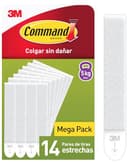 Thumbnail principal de Command Picture Hanging Strips Narrow 14 pairs 🖼️
