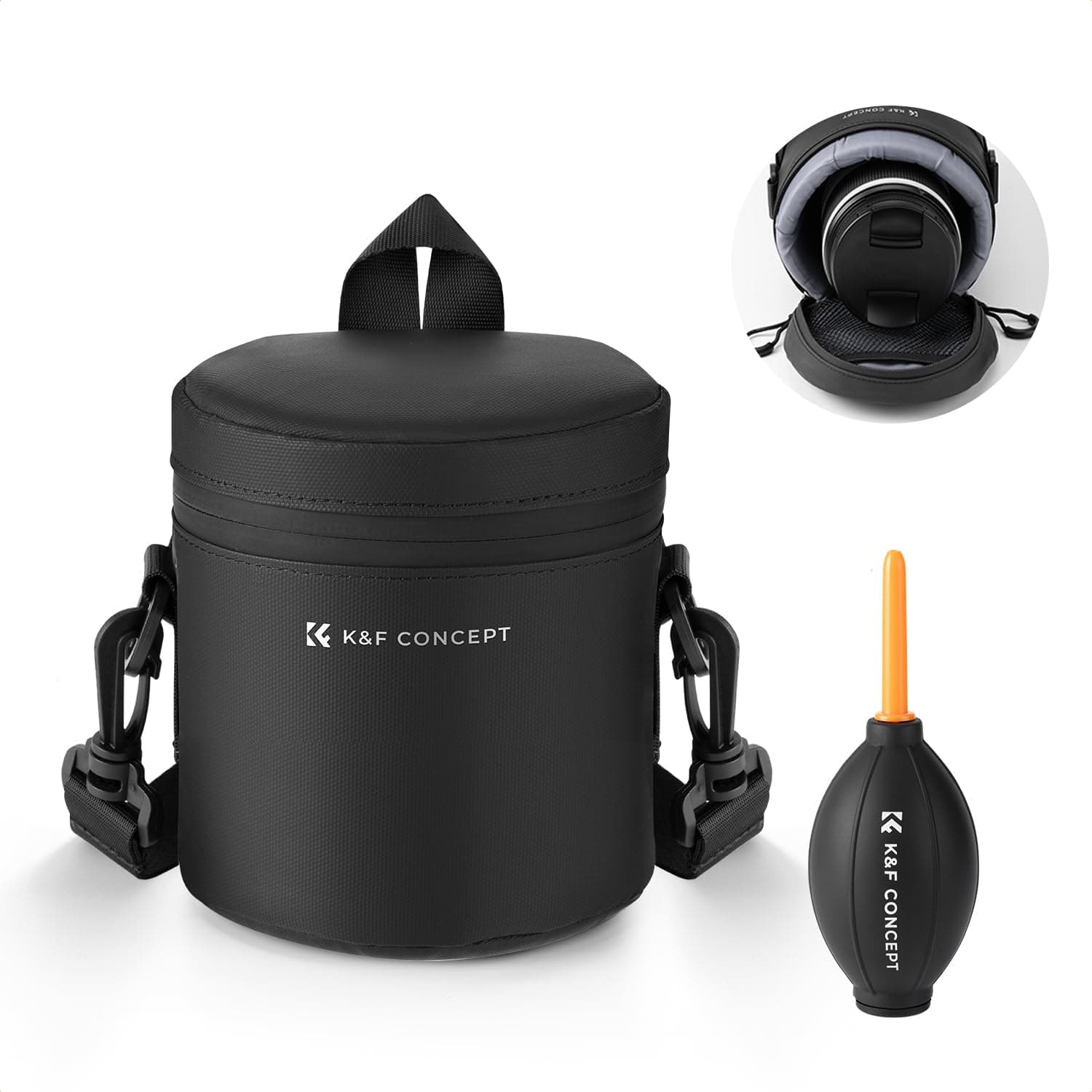 K&F Concept Camera Lens Pouch Waterproof pouch for DSLR 📷