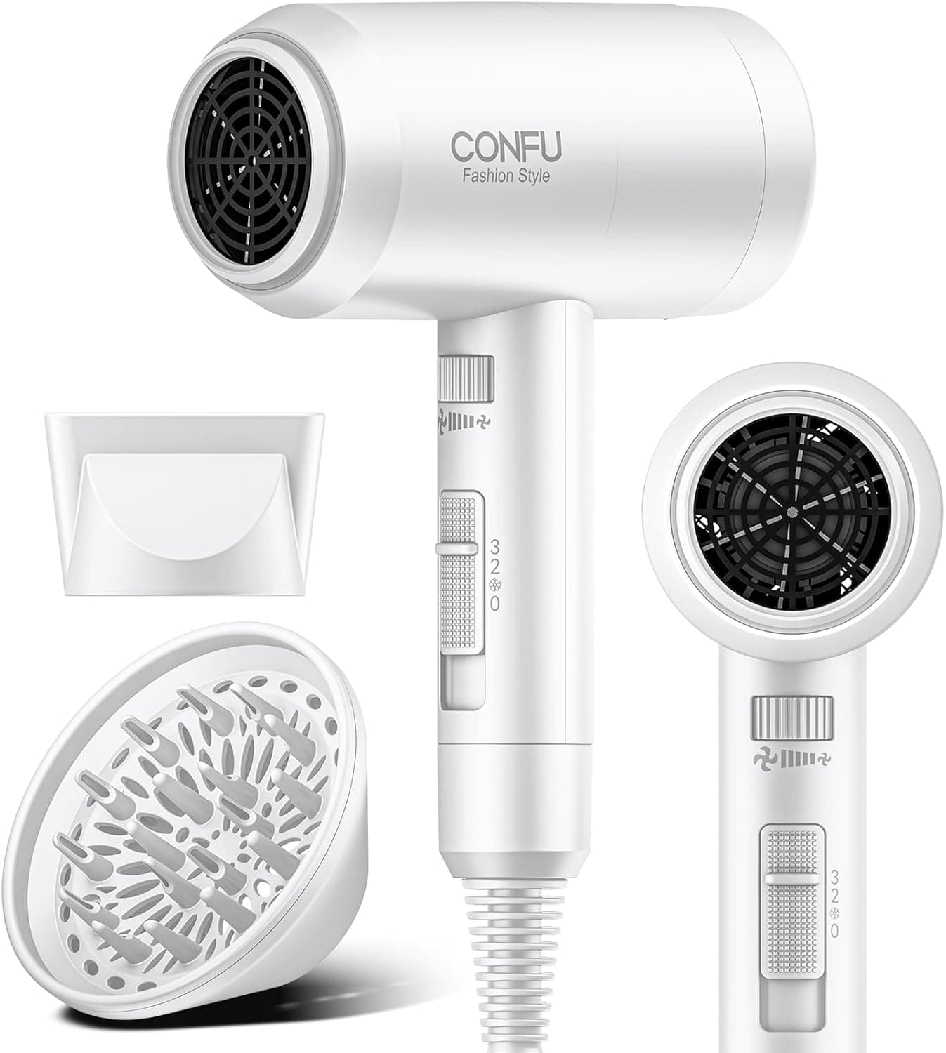 CONFU 1800W Hair Dryer with Ionic Technology 🧴