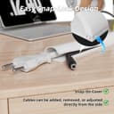 Thumbnail 3 de Conwang White Cable Trunking 1m 🧰