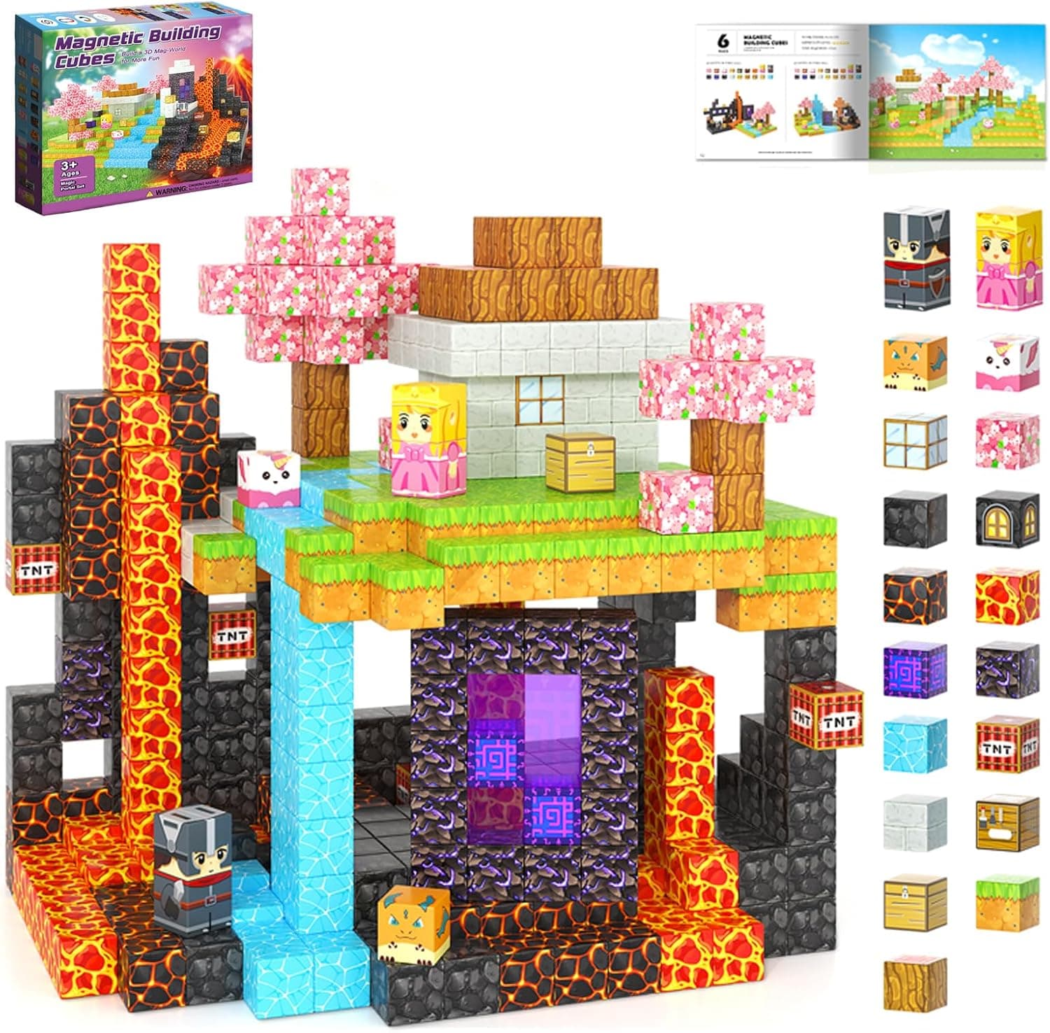 Coodoo Magnetic Blocks: Mine Magnet World Blocks 🧱