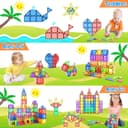 Thumbnail 2 de Coodoo Magnetic Tiles 40PCS magnetic blocks for toddlers 🧩