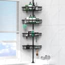 Thumbnail 6 de Cooeco Corner Shower Caddy with 4 Baskets 📦