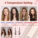 Thumbnail 2 de Cordless Curler Brush 4-heat for long hair 🎀