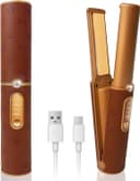 Thumbnail principal de Cordless Hair Straighteners 5000mAh portable flat iron 📱