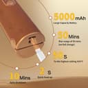 Thumbnail 4 de Cordless Hair Straighteners 5000mAh portable flat iron 📱