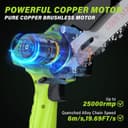 Thumbnail 3 de Cordless Pole Saw 5.91ft 6in blade, 2x2.0Ah batteries 🌲