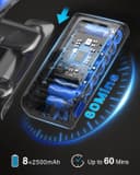 Thumbnail 2 de Cordless Vacuum Cleaner 48000Pa 1.6L, 60Min runtime 🧹