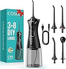COSLUS C30 cordless water flosser 300ml 🚰
