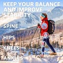 Thumbnail 1 de COVACURE Walking Poles 2-pack collapsible hiking sticks 🥾