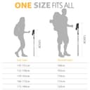 Thumbnail 6 de COVACURE Walking Poles 2-pack collapsible hiking sticks 🥾