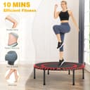 Thumbnail 2 de COWISH Mini Trampoline Fitness Trampoline with Anti-Slip Feet for Indoor/Outdoor Rebounder Exercise Bouncer, Fitness Rebounder for Adults
COWISH Mini Trampoline Fitness Trampoline with A…