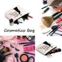 Thumbnail 2 de V. Crawley Quote Zipper Pouch for Cosmetics 👜