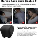 Thumbnail 4 de Crofy 2-Pack Neck Pillow 4.7 in, memory foam 🚗