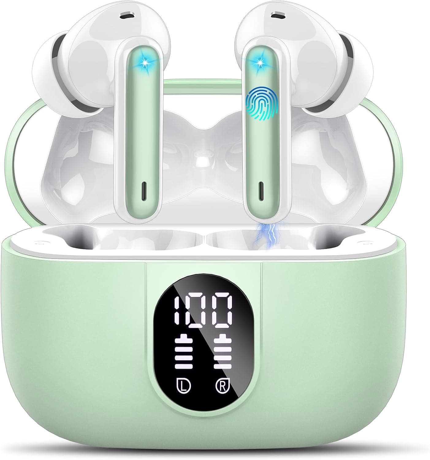 Csasan Wireless Earbuds Bluetooth 5.3, 40H playtime 🎧