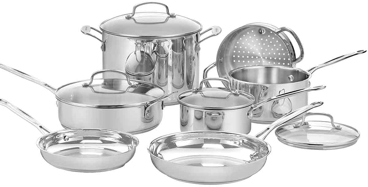 Cuisinart Chef’s Classic 11‑Piece Cookware Set 🍳
