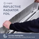 Thumbnail 1 de CUQOO Radiator Foil Reflector Roll 5 m × 60 cm 🏠