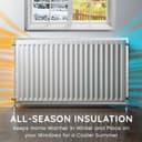 Thumbnail 3 de CUQOO Radiator Foil Reflector Roll 5 m × 60 cm 🏠