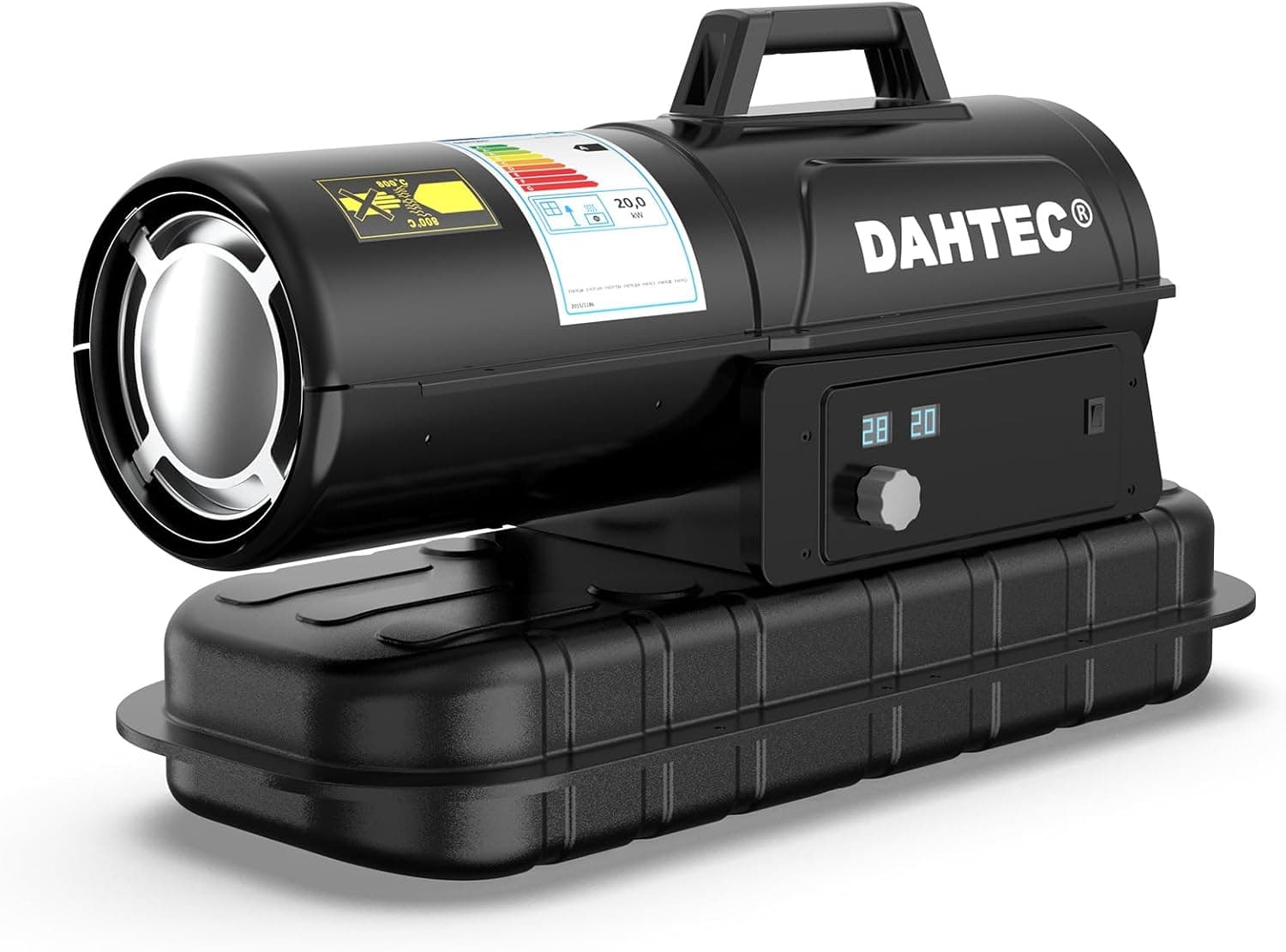 DAHTEC Enhanced Diesel Space Heater 20 kW 🔥