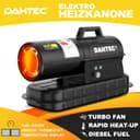 Thumbnail 1 de DAHTEC Enhanced Diesel Space Heater 20 kW 🔥