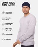 Thumbnail 1 de DANISH ENDURANCE 100% Cashmere Beanie — Unisex hat 🧣