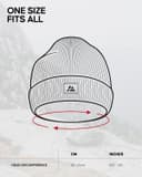 Thumbnail 4 de DANISH ENDURANCE Beanie Hat recycled soft knit unisex 🧣