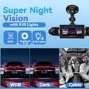 Thumbnail 3 de Dashcam Front and Rear 4 Channel 2K dash cam for car 📷