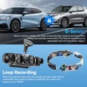 Thumbnail 5 de Dashcam Front and Rear 4 Channel 2K dash cam for car 📷