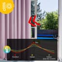 Thumbnail 1 de Deconovo 52"x63" blackout curtain for girls' bedroom 🪟