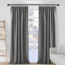 Thumbnail 2 de Deconovo Super Soft Pencil Pleat Curtains 66×63 Inch 🏠