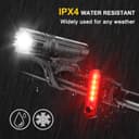 Thumbnail 5 de Defurhome Super Bright Bike Light Set 2000mAh 🚲