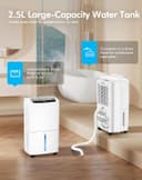 Thumbnail 2 de Dehumidifier 12L/Day with 2.5L Tank 🌫️