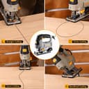 Thumbnail 6 de DEKOPRO Power Jig Saw 800W with 10 blades 🛠️