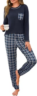 Thumbnail 3 de Demegimi Womens Pajamas Set Cotton 1-piece nightwear 🛏️