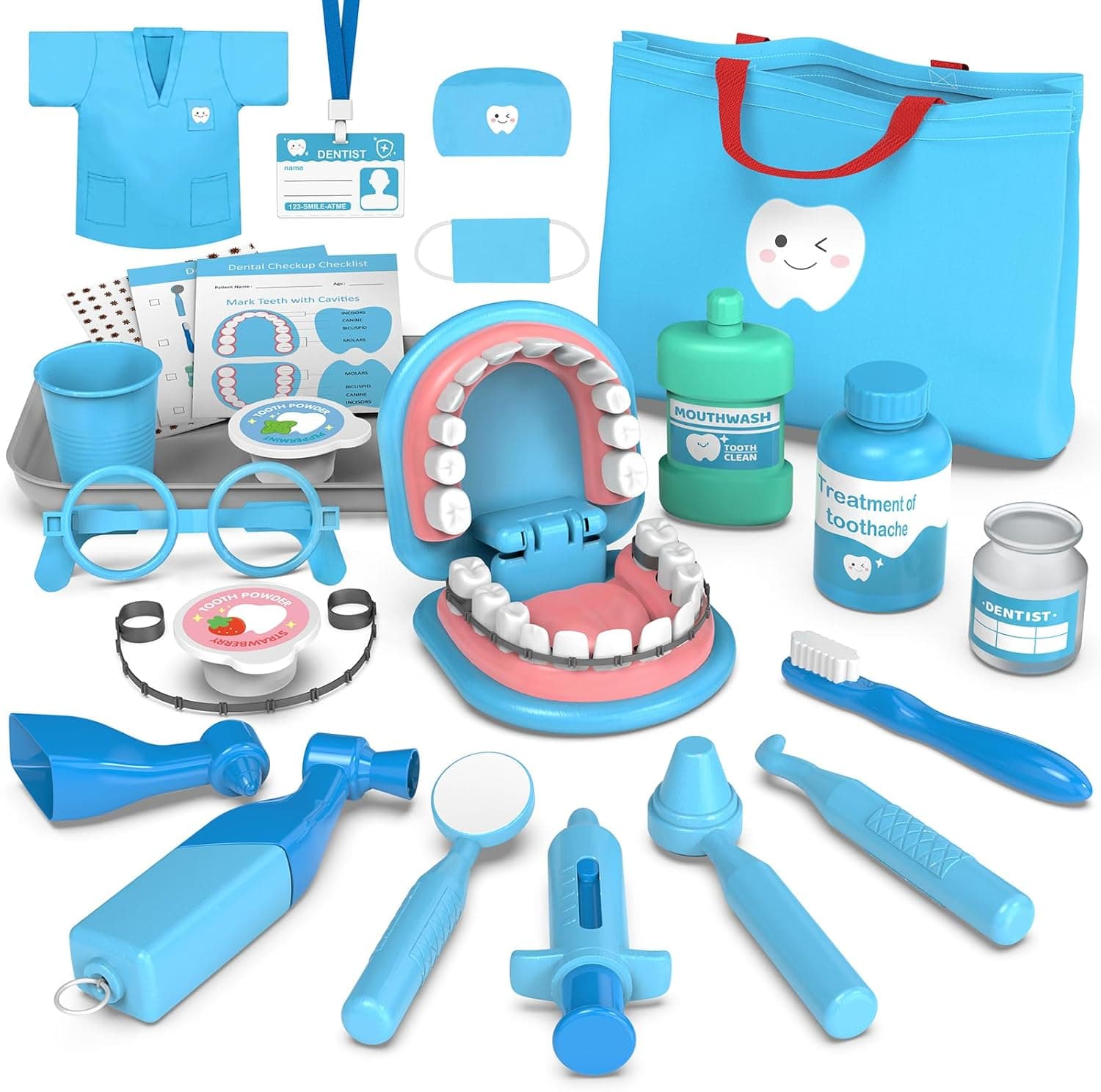 Dentist Role Play Set for Toddlers 3-5 🧸