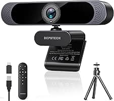 DEPSTECH 4K Webcam 1/2.55" Sony sensor 📷