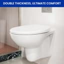 Thumbnail 1 de DERW O-shaped Soft Close Toilet Seat 🚽