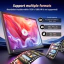 Thumbnail 3 de Desobry 19 inch 1080P mini TV with DVD 📺