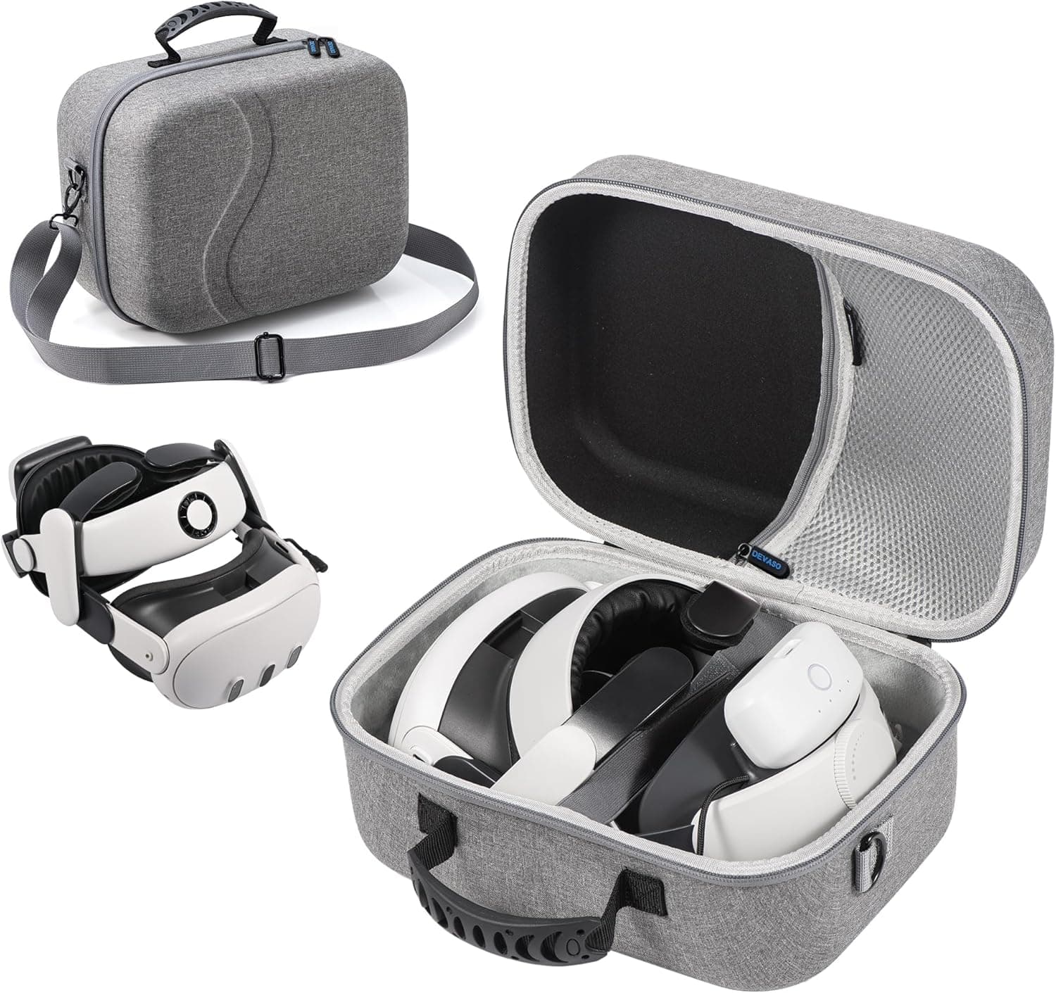 DEVASO Carry Case for Meta Quest 3 — Large 1️⃣ 🎮