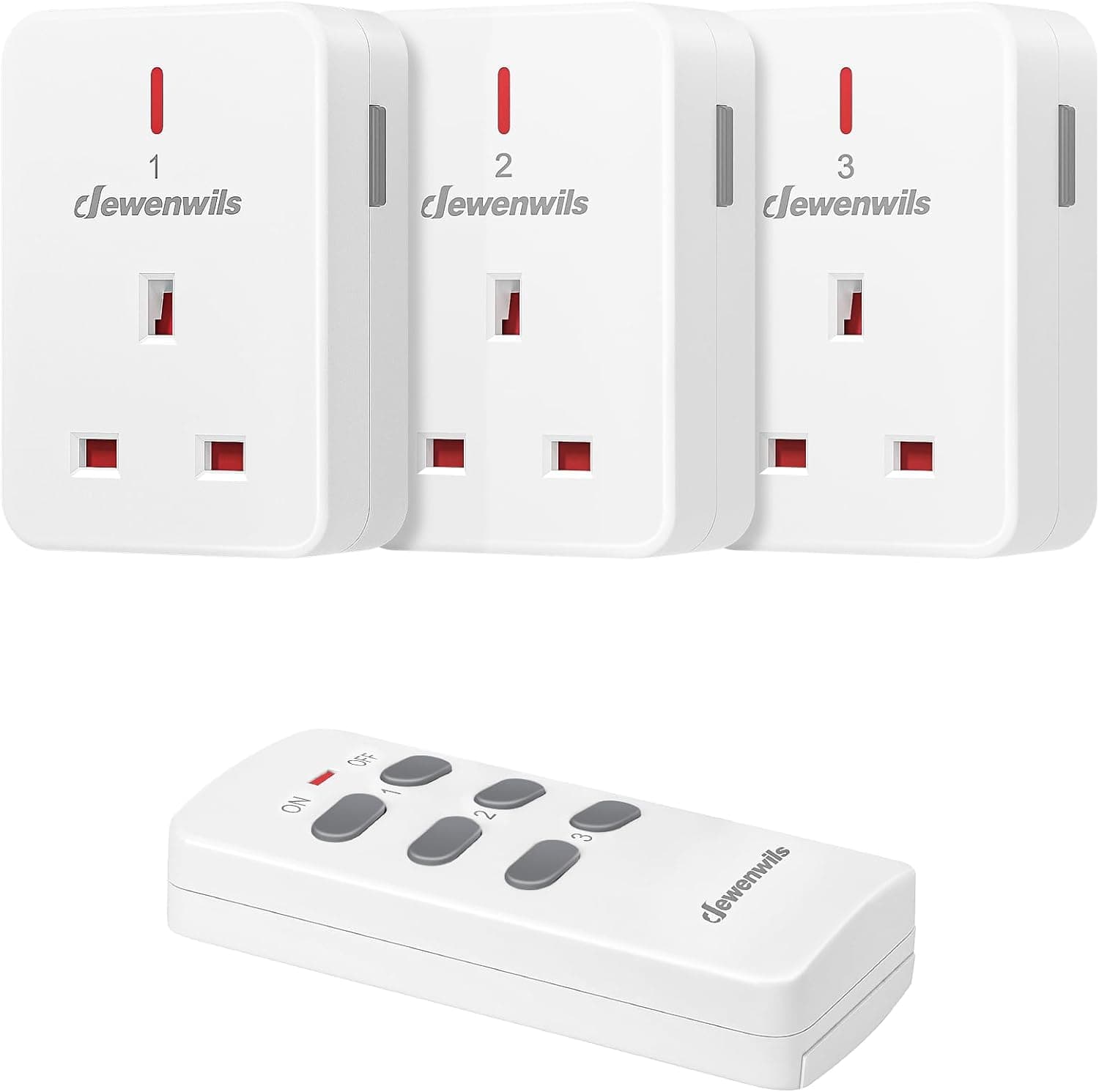 DEWENWILS 13A Remote Control Plug Socket pack 🔌