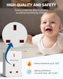 Thumbnail 3 de DEWENWILS 13A Remote Control Plug Socket pack 🔌