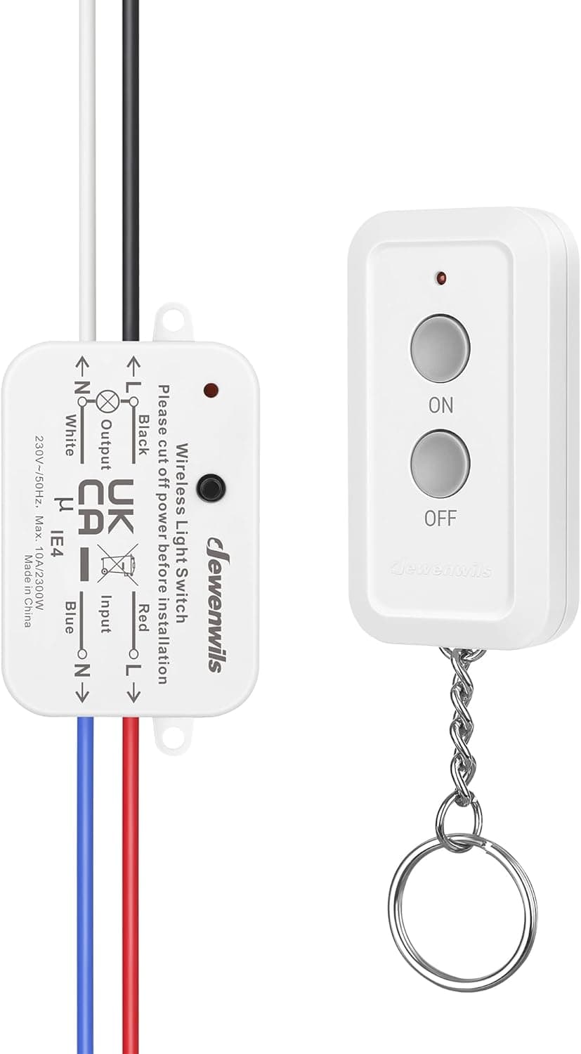 DEWENWILS Wireless Light Switch Kit 230V 💡
